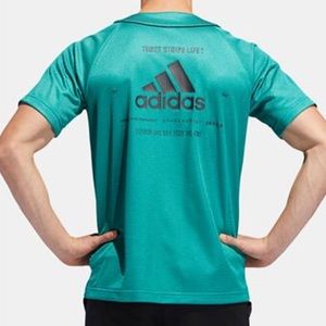 Adidas sport jersey Sz M , M , L